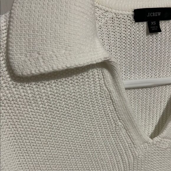 J.Crew Elegant White Knit Sweater XS - Picture 11 of 11